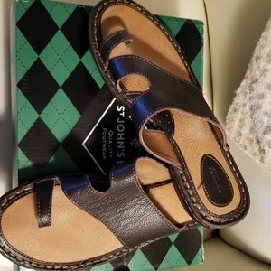 Brown sandals